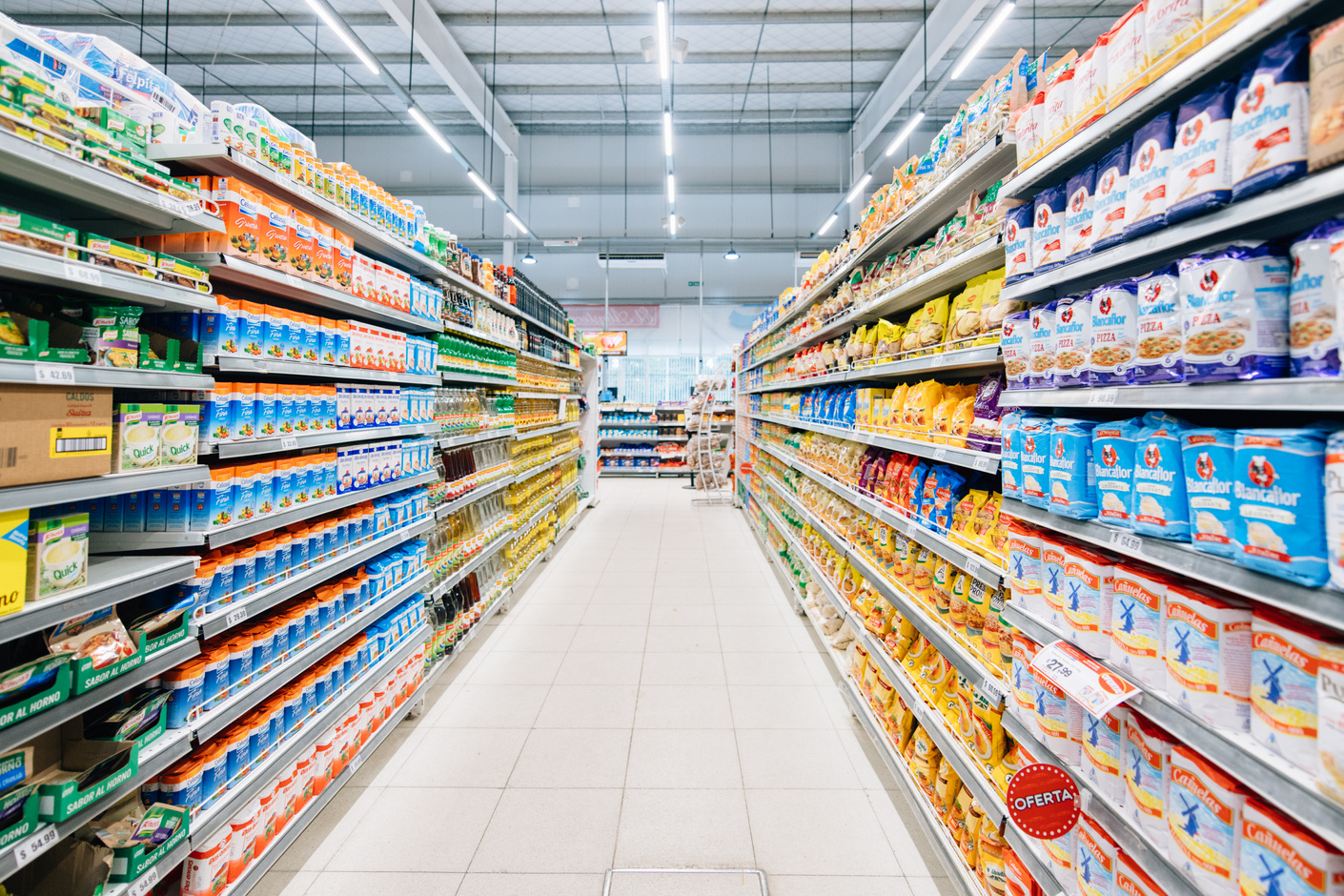 Stocked Supermarket